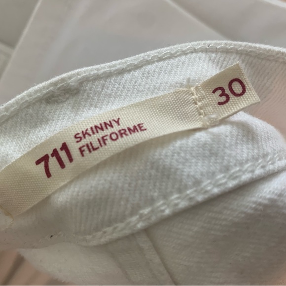 LEVIS 711 LONG SKINNY JEANS - Picture 6 of 9